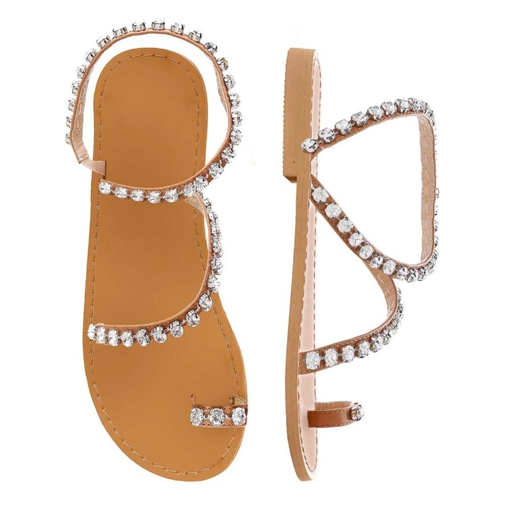 Gladiator Rhinestone Sandal